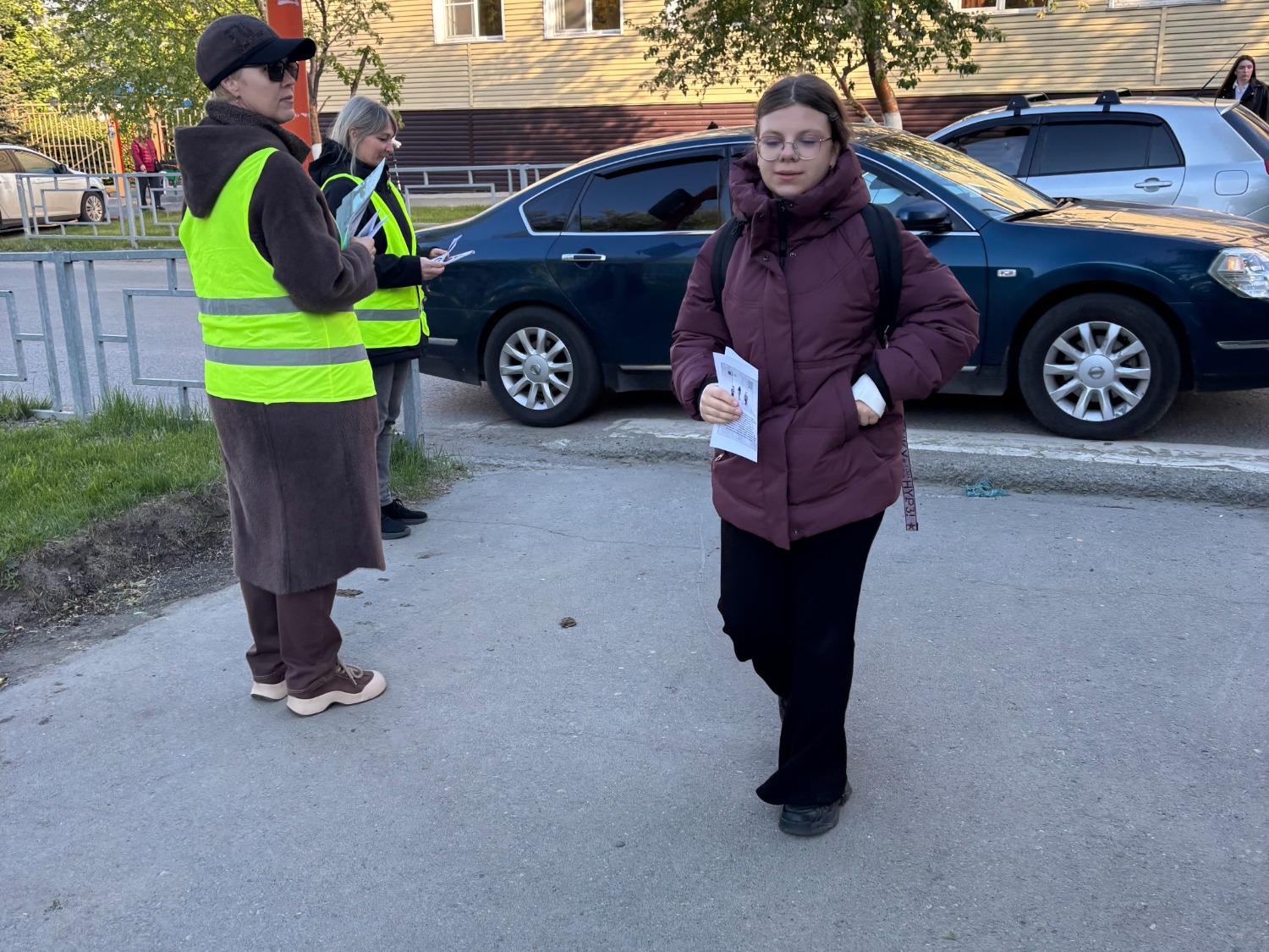 Родительский патруль снова в деле по обеспечению безопасности дорожного движения Родительский патруль снова в деле по обеспечению безопасности дорожного движения.