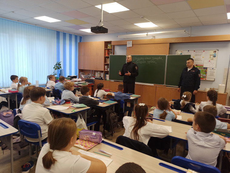 Визит отдела пропаганды БДД Госавтоинспекции.