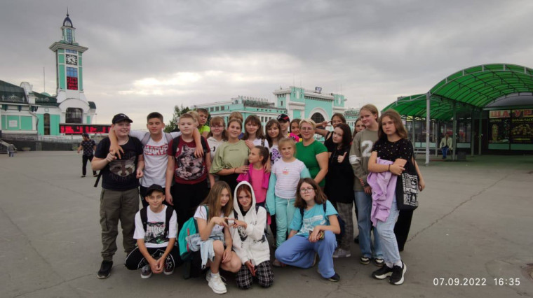Ученики 7 &quot;А&quot;  класса посетили с экскурсией г. Новосибирск.