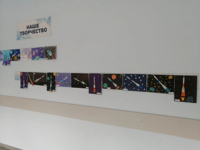Неделя космонавтики в лицее.