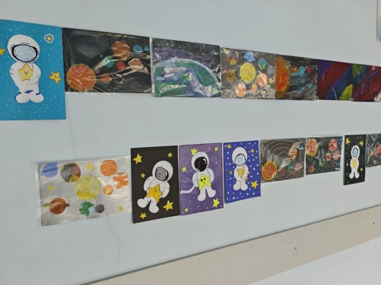Неделя космонавтики в лицее.