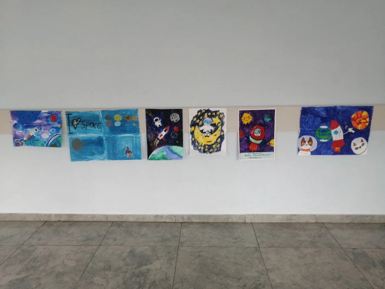 Неделя космонавтики в лицее.